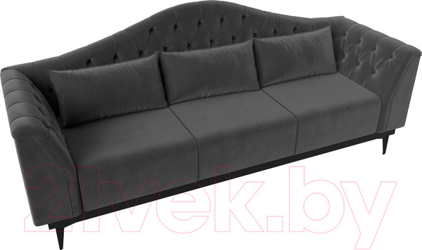 Изображение товара Диван Лига Диванов Флорида 318 / 112342 (велюр, серый)