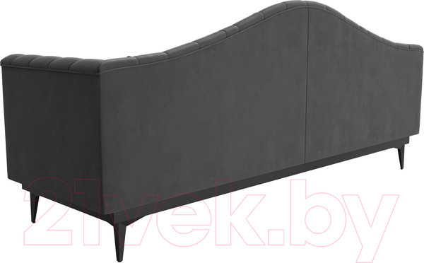 Изображение товара Диван Лига Диванов Флорида 318 / 112342 (велюр, серый)