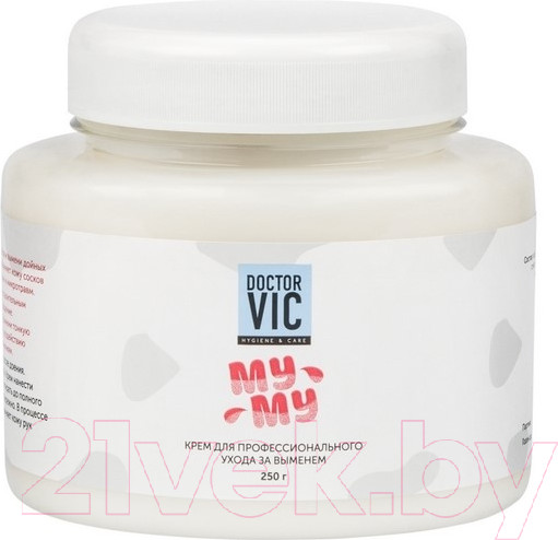 Изображение товара Крем для животных Doctor VIC МУ-МУ для ухода за выменем (250г)