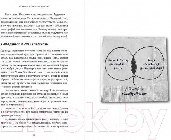 Изображение товара Книга Альпина Психология инвестирования. Как перестать делать глупости (Ричардс К.)