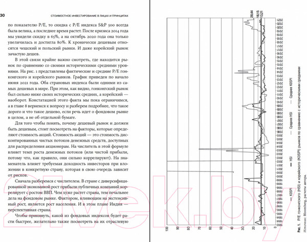 Изображение товара Книга Альпина Стоимостное инвестирование в лицах и принципах (Чиркова Е.)