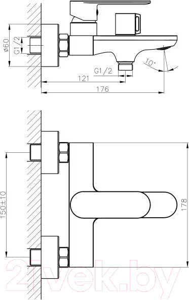 Изображение товара Смеситель Haiba HB60590