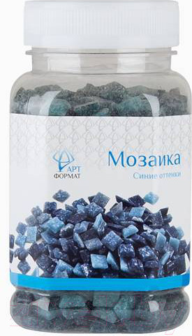 Изображение товара Мозайка для декорирования АртФормат Синие оттенки / AF08-011-06
