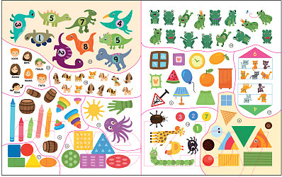 Изображение товара Рабочая тетрадь Мозаика-Синтез Авторская мет-ка Д. Колдиной. Математика 5-7 лет / МС12285