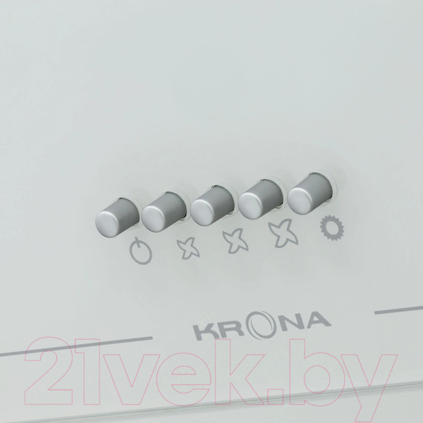 Изображение товара Вытяжка наклонная Krona Jina 600 PB / КА-00003847 (белый)