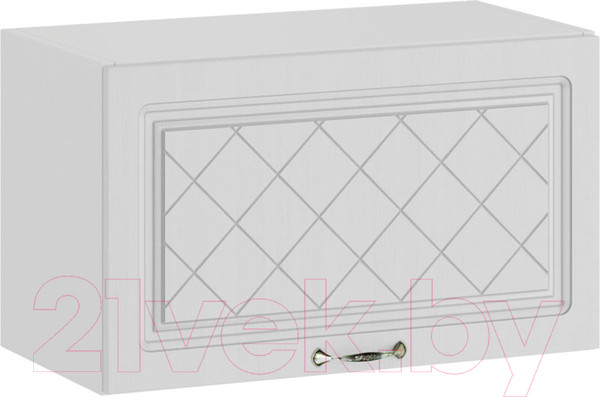 Изображение товара Шкаф навесной для кухни ТриЯ Бьянка 1В6Г (белый/дуб белый)