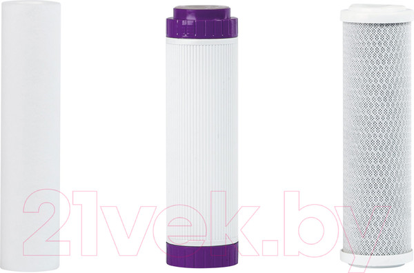 Изображение товара Комплект картриджей для фильтра Гейзер С-1 (для Гейзер-Стандарт/Гейзер-Нанотек)