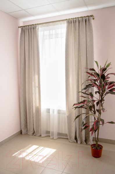 Изображение товара Комплект штор Decoretto Рогожка Эклектика Э-K1 (150x260)