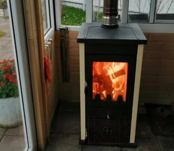 Изображение товара Печь отопительно-варочная MBS Vesta Eco (кремовый)