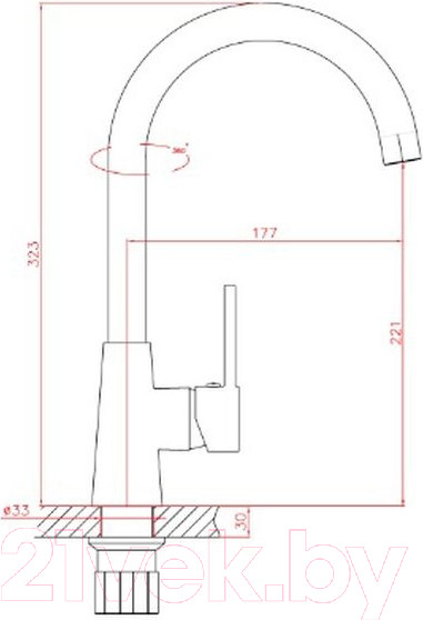 Изображение товара Смеситель Haiba HB70074