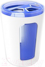 Изображение товара Стакан для зубной щетки и пасты Berossi Scarlet АС 45110000 (синий/полупрозрачный)