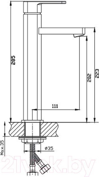 Изображение товара Смеситель Haiba HB1102