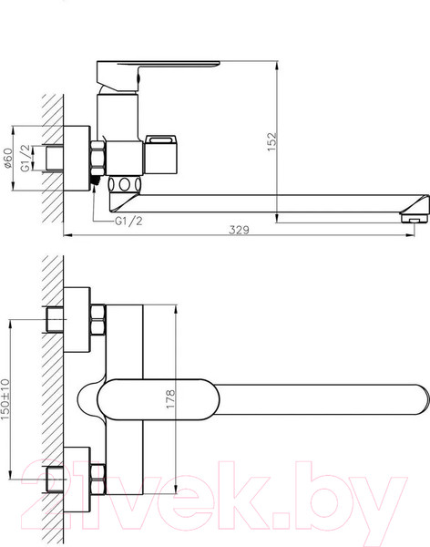 Изображение товара Смеситель Haiba HB22590-7