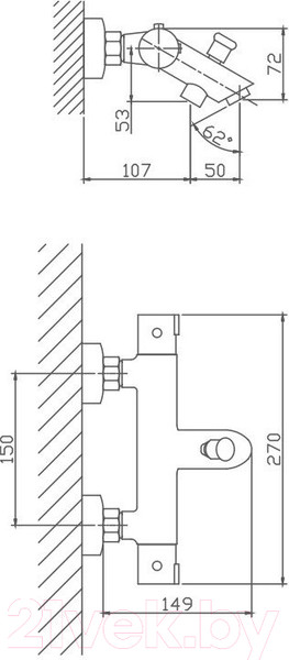 Изображение товара Смеситель Haiba HB60809