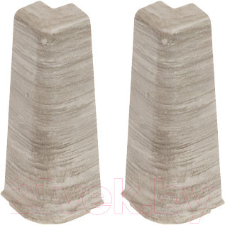 Изображение товара Уголок для плинтуса Cezar Hi Line Prestige М158 Дуб Белфаст Матовый (2шт, наружный, флоупак)