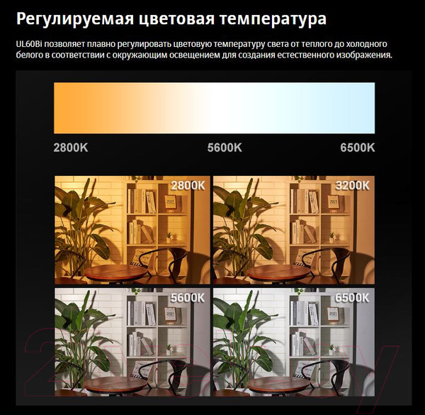 Изображение товара Осветитель студийный Godox UL60Bi / 29155