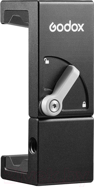 Изображение товара Держатель смартфона для штатива Godox MTH03 для осветителя и смартфона / 29140