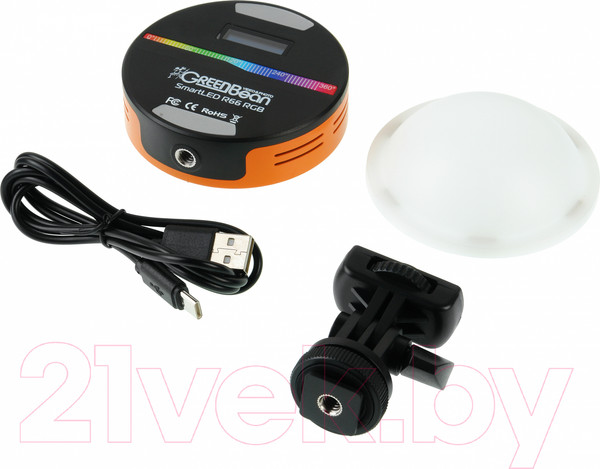 Изображение товара Осветитель студийный GreenBean SmartLED R66 RGB / 28837