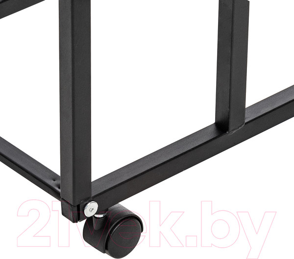 Изображение товара Приставной столик Импэкс Leset Уно (черный/шимо темный)