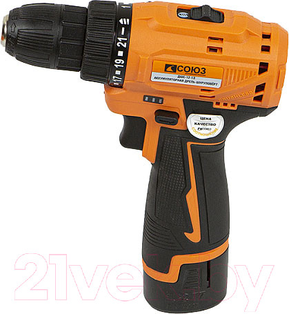 Изображение товара Аккумуляторная дрель-шуруповерт СОЮЗ ДШС-14-1Л