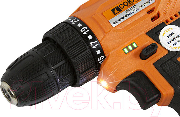 Изображение товара Аккумуляторная дрель-шуруповерт СОЮЗ ДШС-14-1Л