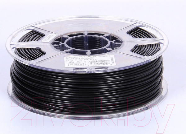 Изображение товара Пластик для 3D-печати eSUN PLA + / т0030926 (2.85мм, 3кг, черный)