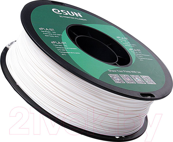 Изображение товара Пластик для 3D-печати eSUN ePLA Super Tough / т0032924 (1.75мм, 1кг, прозрачный)