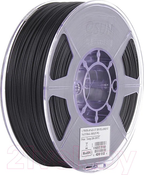 Изображение товара Пластик для 3D-печати eSUN ePA12-CF / т0033999 (1.75мм, 1кг, натуральный)