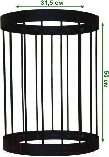 Изображение товара Сетка для печи КомфортПром Мини для камней круглая 10221083