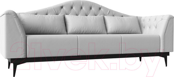 Изображение товара Диван Лига Диванов Флорида 318 / 112381 (экокожа, белый)