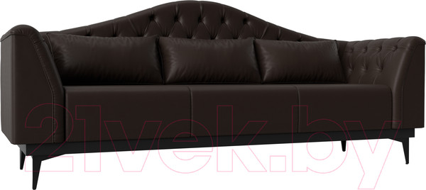 Изображение товара Диван Лига Диванов Флорида 318 / 112383 (экокожа, коричневый)