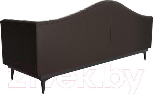 Изображение товара Диван Лига Диванов Флорида 318 / 112383 (экокожа, коричневый)