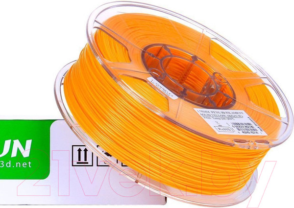 Изображение товара Пластик для 3D-печати eSUN PETG / т0030626 (1.75мм, 1кг, желтый непрозрачный)