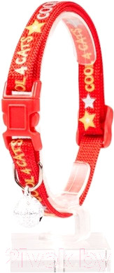 Изображение товара Ошейник Duvo Plus Cool Сats / 11168/red (красный)