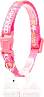 Изображение товара Ошейник Duvo Plus Cool Сats / 11168/pink (розовый)