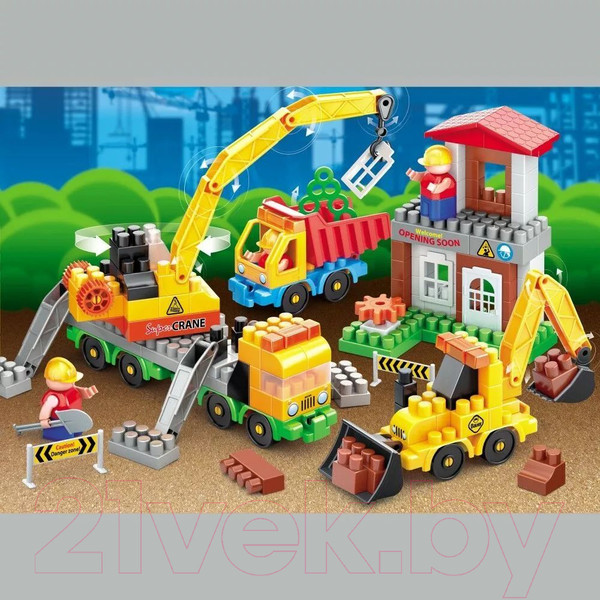 Изображение товара Конструктор Bauer Стройка / 661 (171эл)