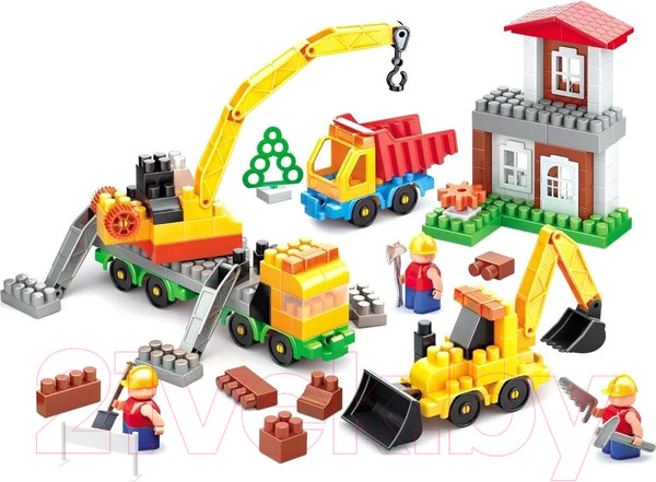 Изображение товара Конструктор Bauer Стройка / 661 (171эл)