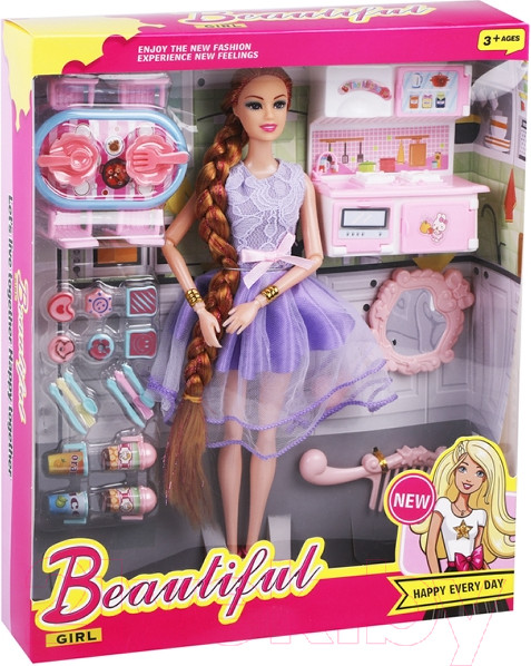 Изображение товара Кукла с аксессуарами Наша игрушка Модница / BL8927A