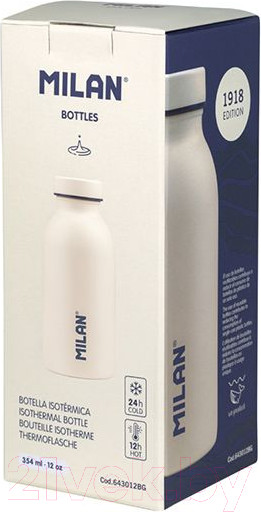 Изображение товара Бутылка для воды Milan Sunset Series / 643012BG (белый)