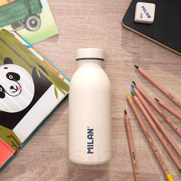 Изображение товара Бутылка для воды Milan Sunset Series / 643012BG (белый)