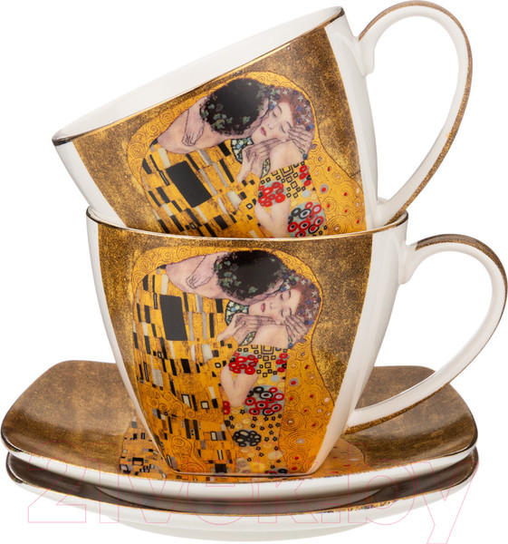 Изображение товара Чайный набор Lefard Поцелуй / 104-907 (золото)