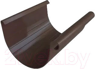 Изображение товара Желоб Альта-профиль ПВХ (3м, коричнево-белый)