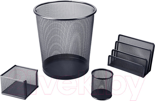 Изображение товара Настольный набор Berlingo Steel&Style / BMs_41412 (4 предмета, черный)