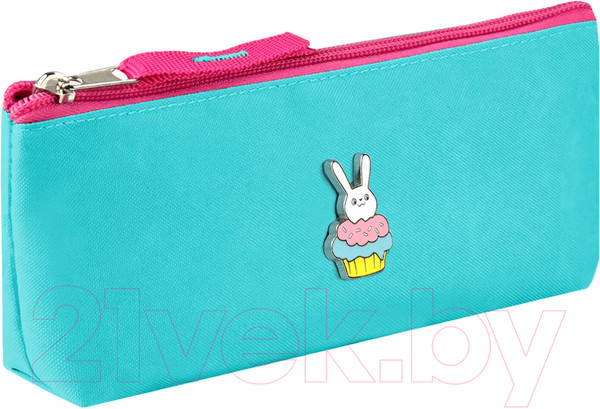 Изображение товара Пенал Феникс+ Зайка капкейк / 58369 (голубой)