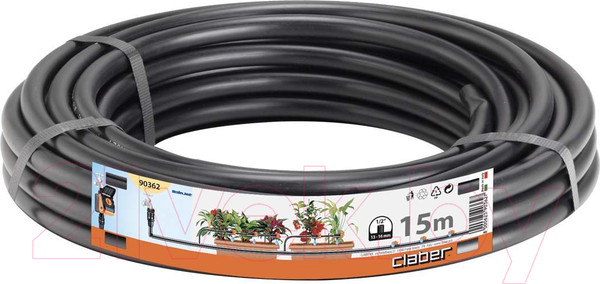 Изображение товара Шланг поливочный Claber 1/2" / 90362 (15м)