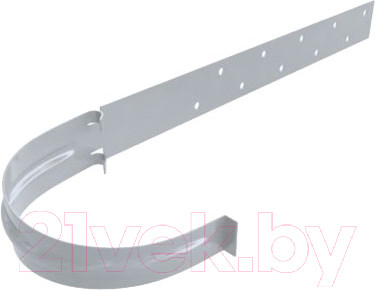 Изображение товара Кронштейн желоба Альта-профиль Металлический (белый)