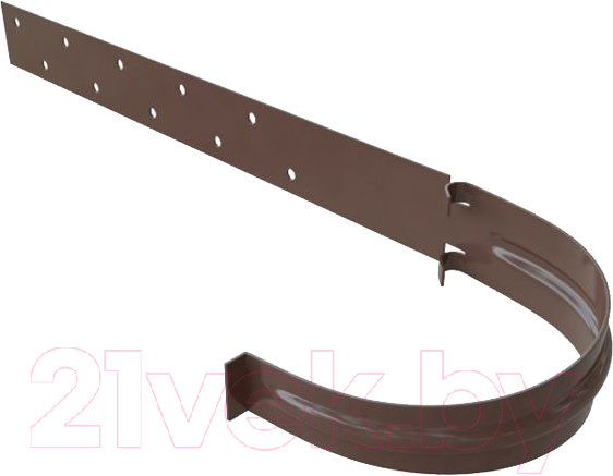 Изображение товара Кронштейн желоба Альта-профиль Металлический (коричневый)