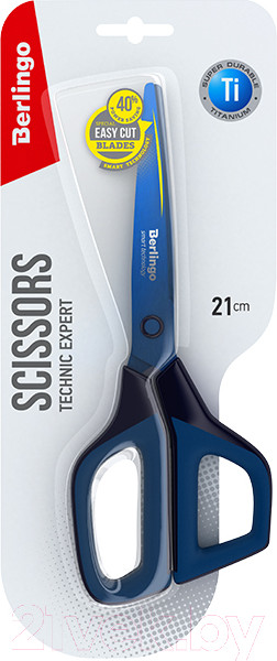Изображение товара Ножницы канцелярские Berlingo Technic Expert / DNn_21005 (синий)