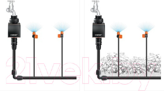 Изображение товара Набор капельниц для полива Claber 360 / 91249 (5шт)