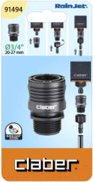 Изображение товара Адаптер для крана Claber 3/4" / 91494